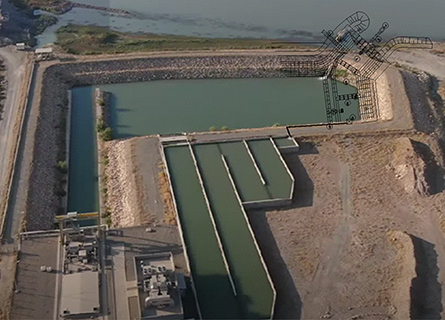 the Re-Design of Water Intake Structure of Khabat TPP